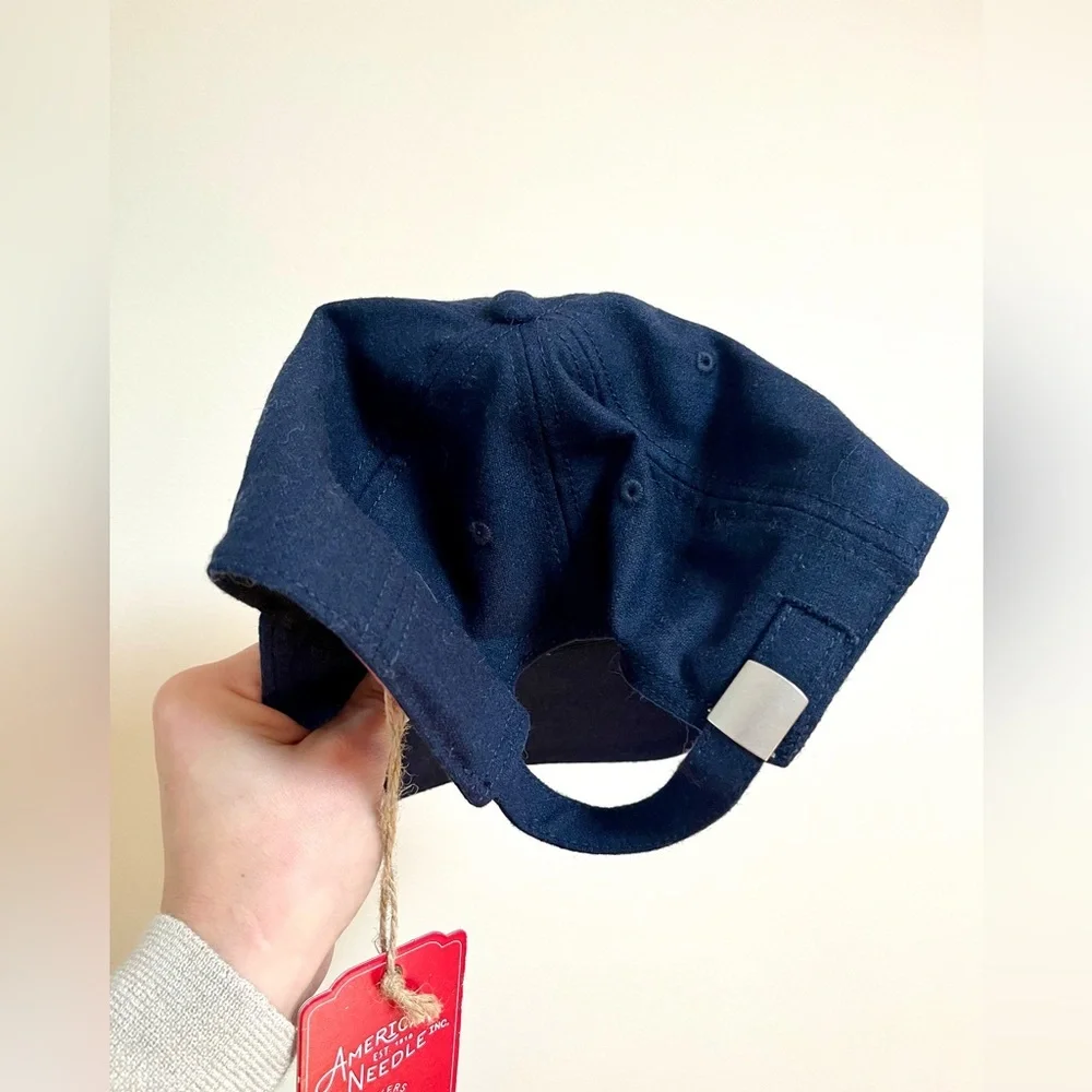 Anthropologie Wanderlust PARIS Women's Cap Dark Navy NWT